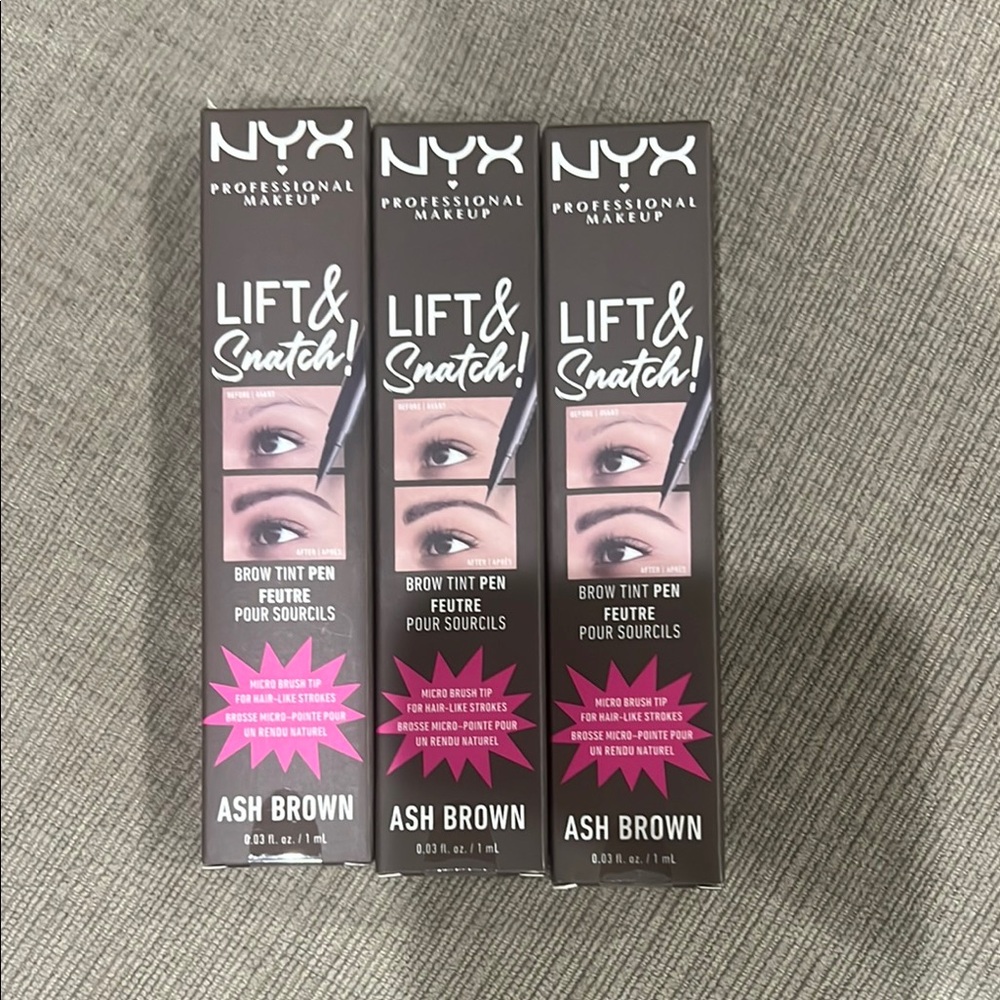 NYX Lift & Snatch Brow Tint Pen - Ash Brown